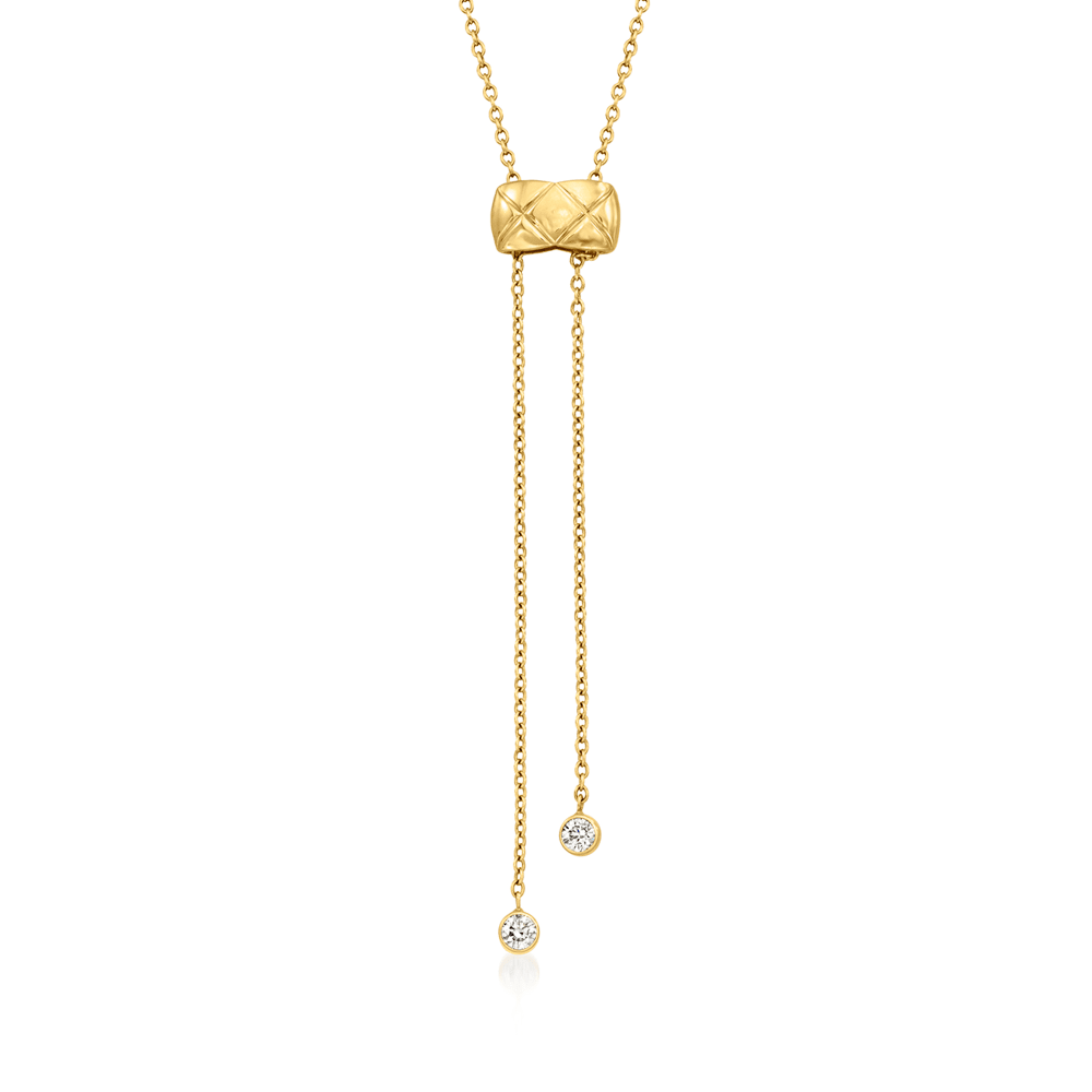 CHANEL 18K Yellow Gold Coco Crush Round Pendant Necklace 1276540