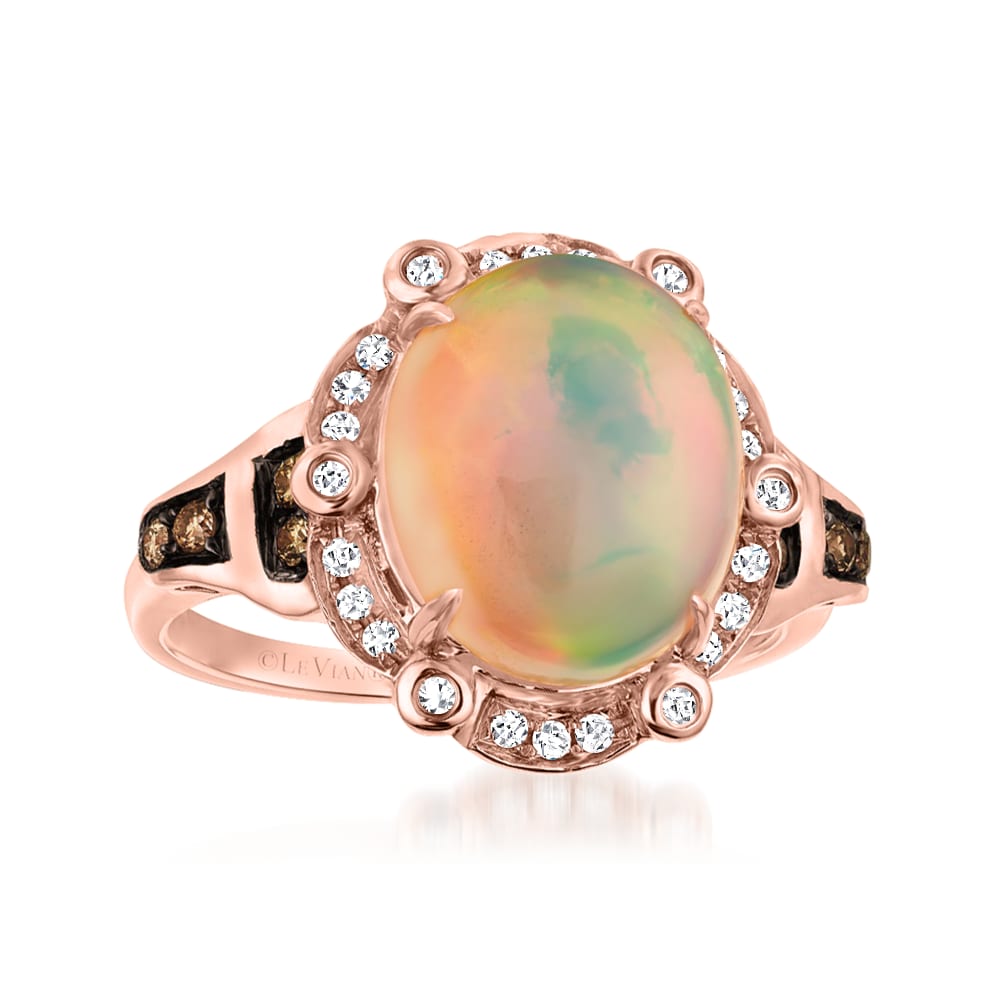 Levian chocolate diamond opal new arrivals ring