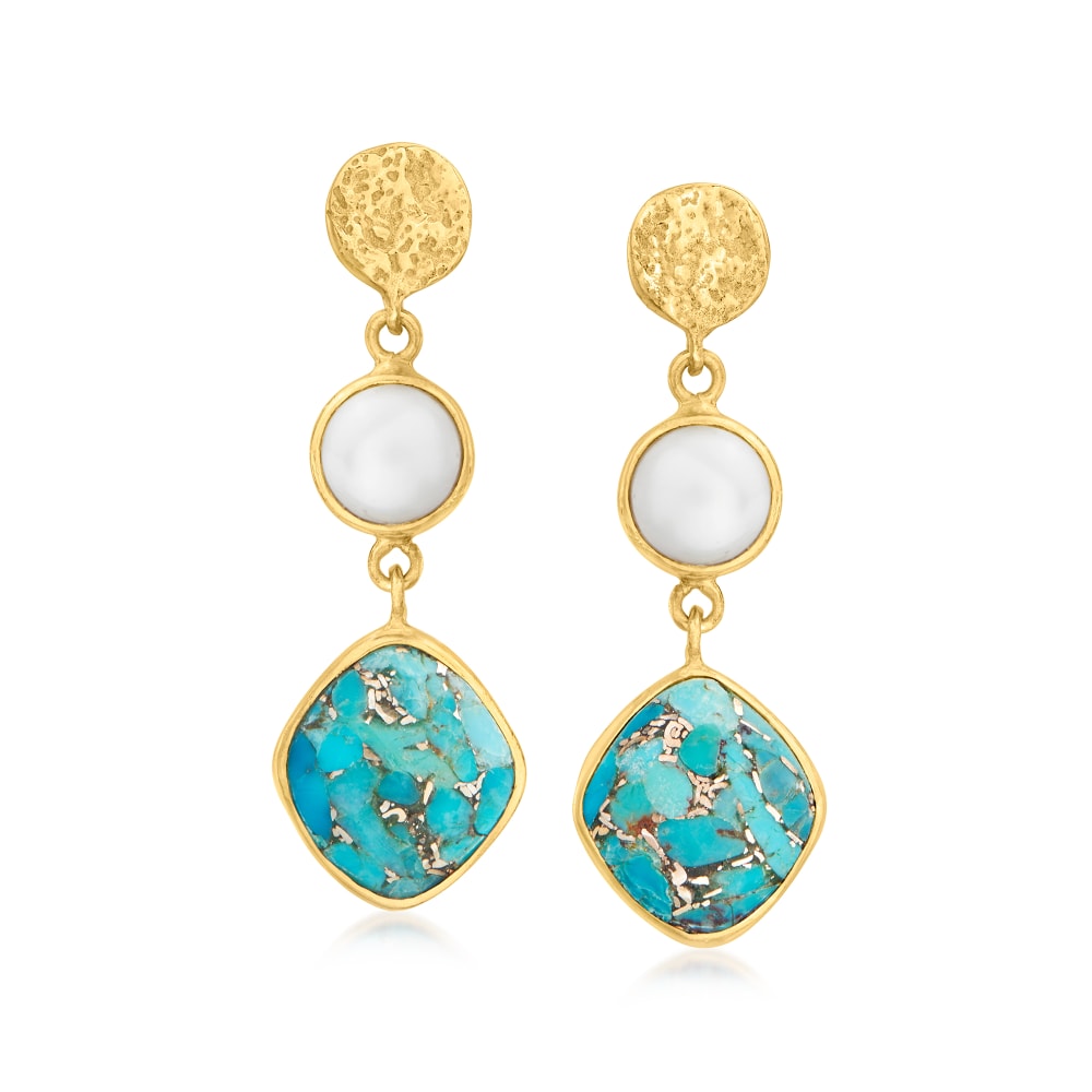 Ross simons turquoise clearance earrings