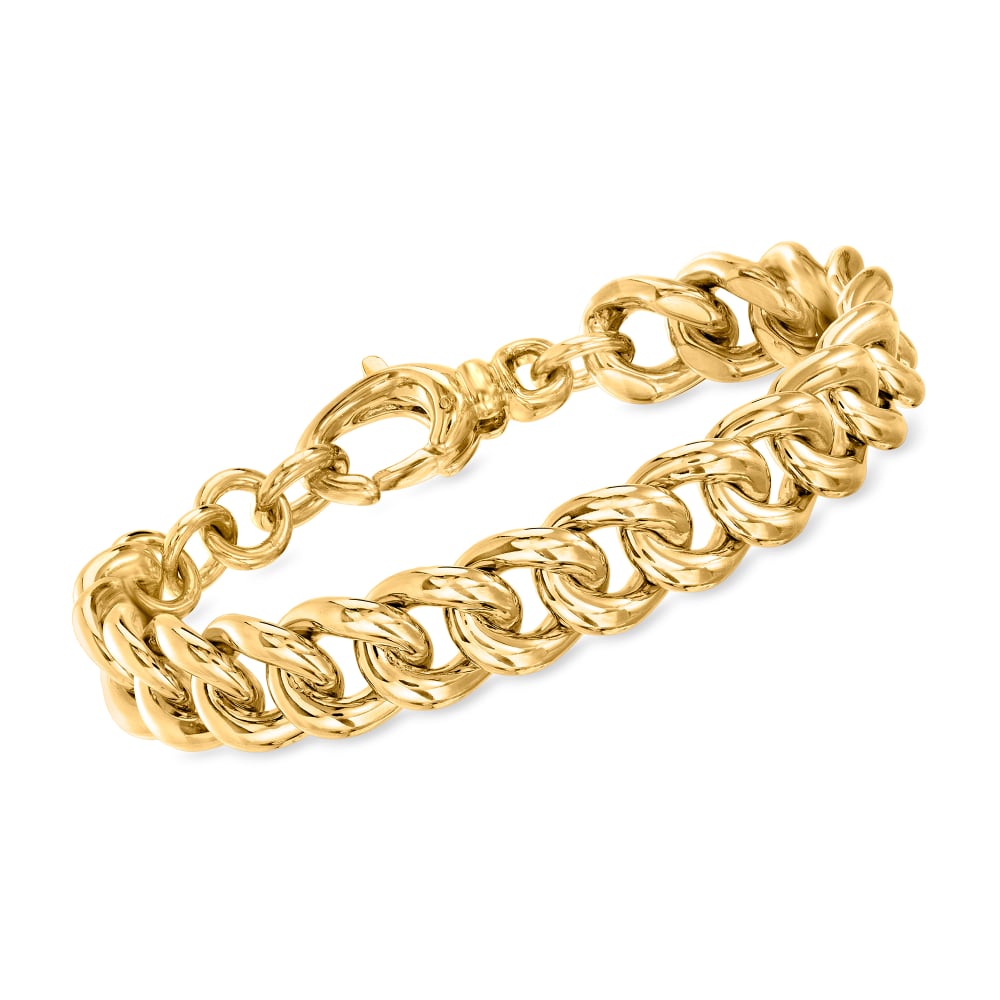 Gold over outlet resin bracelet