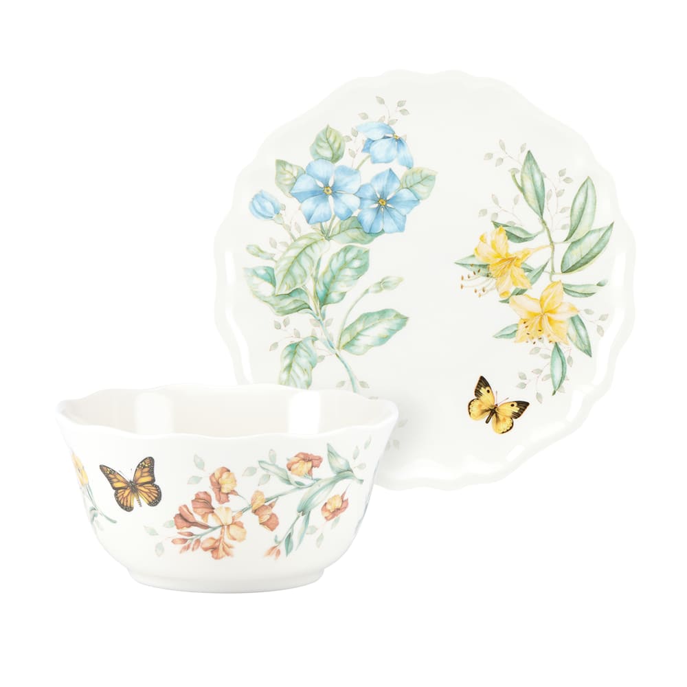 Butterfly melamine dinnerware discount