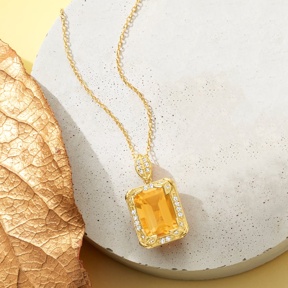 14K Imperial Beryl Gold Necklace (AMAYANI)-5966MR | Juwelo