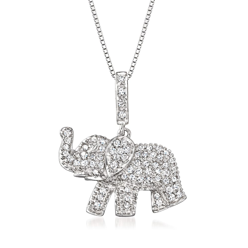 925 Sterling Silver Elephant Pendants Handmade jewelry, Size: 3.5x2.8 Cm at  Rs 685 in Jaipur