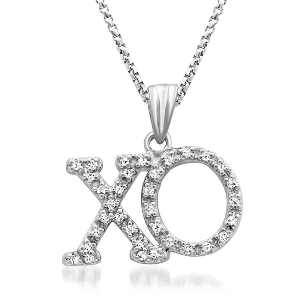XO Delicate Necklace 14K Gold