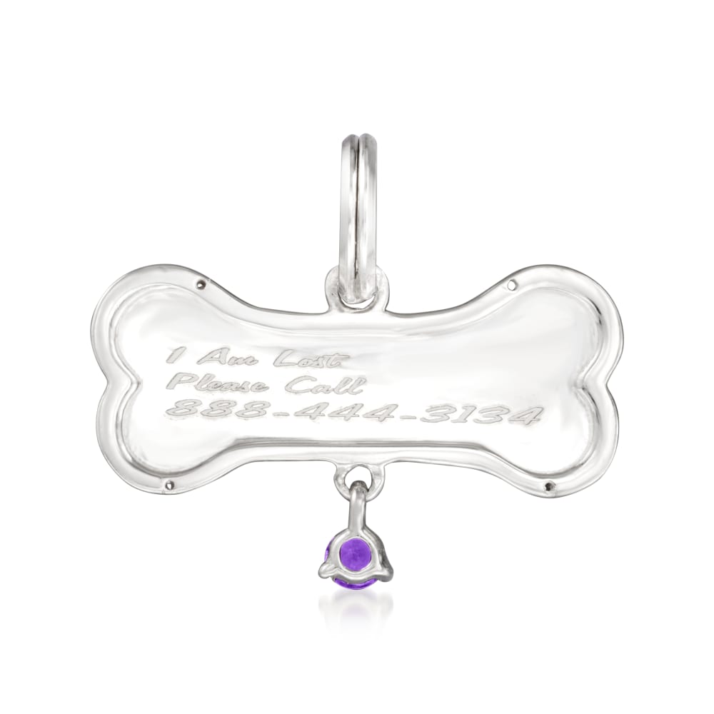 Scott Bros. Dog Tag Necklace In Oxidized Sterling Silver – Smyth
