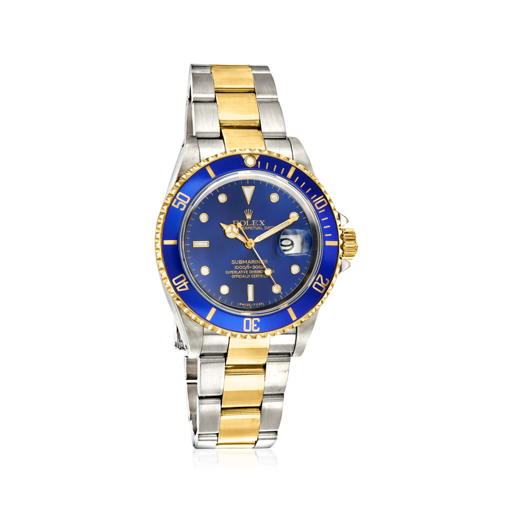 Submariner yellow gold store and stainless steel automatic