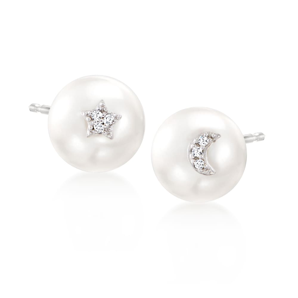 Ross and shop simons pearl earrings