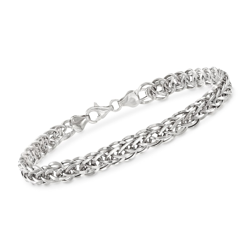 Gold sales wheat bracelet