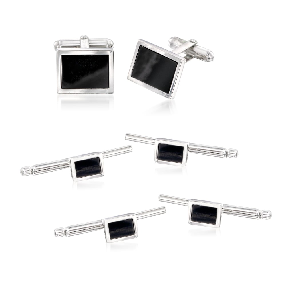 THE TWO Cufflinks - sterling silver (a pair)
