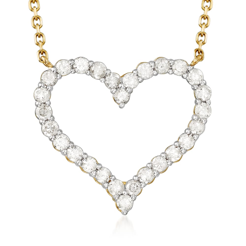 Ross simons sales heart necklace