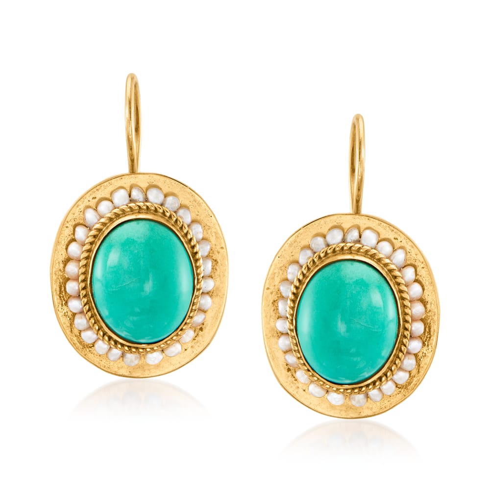 Ross simons turquoise clearance earrings