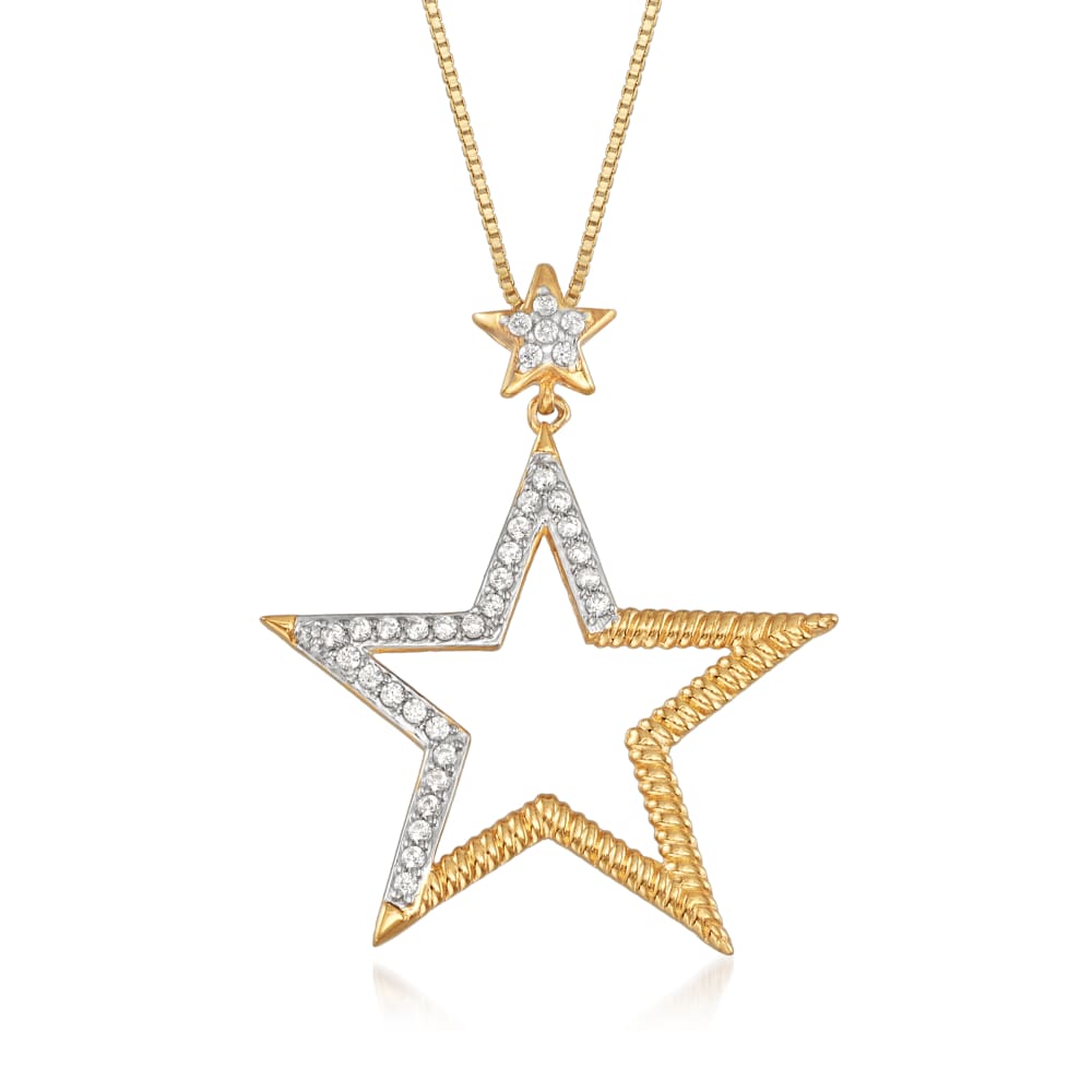 Shop Diamond North Star Necklace | Polaris Necklace Online - DiAi Designs