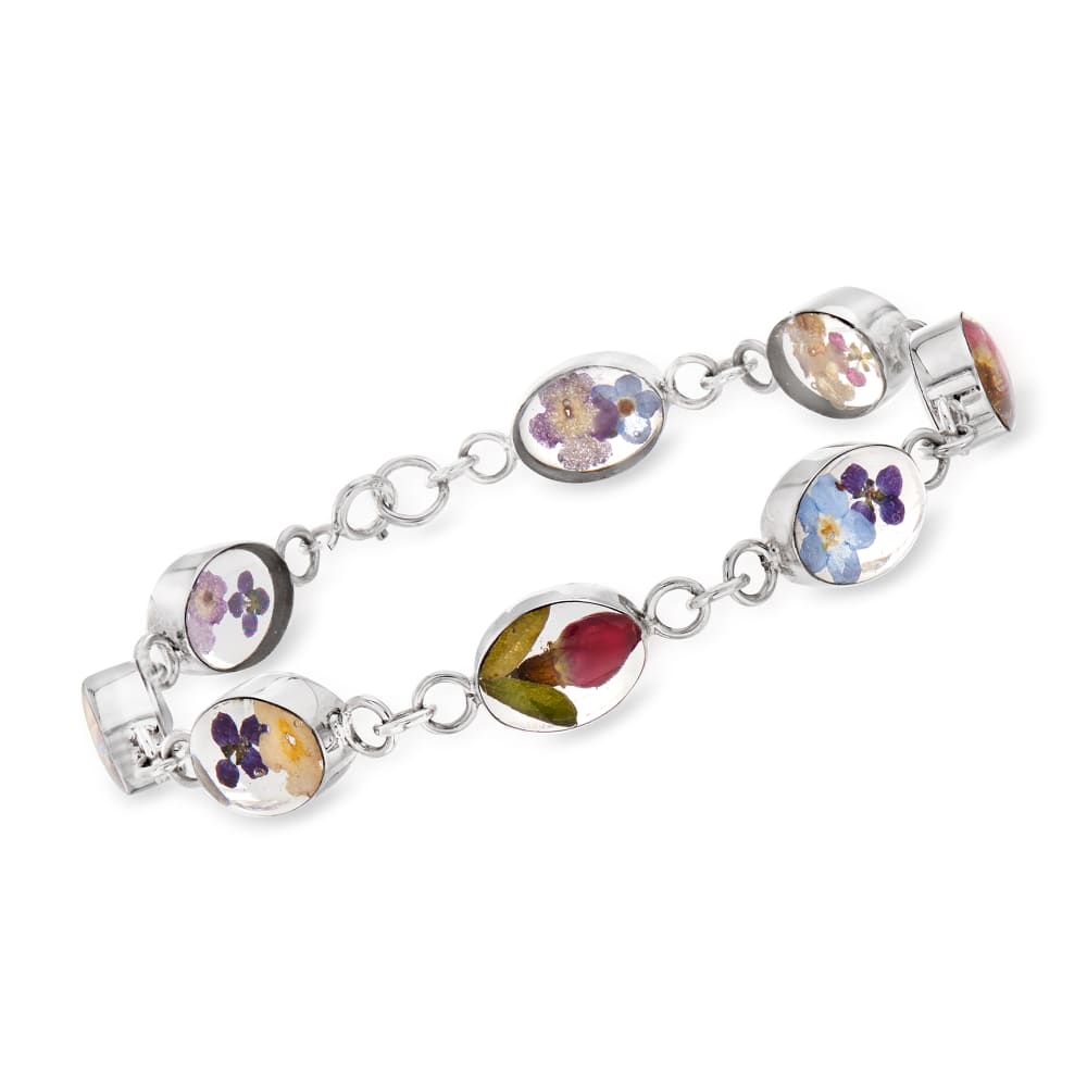Dried clearance flower bracelet