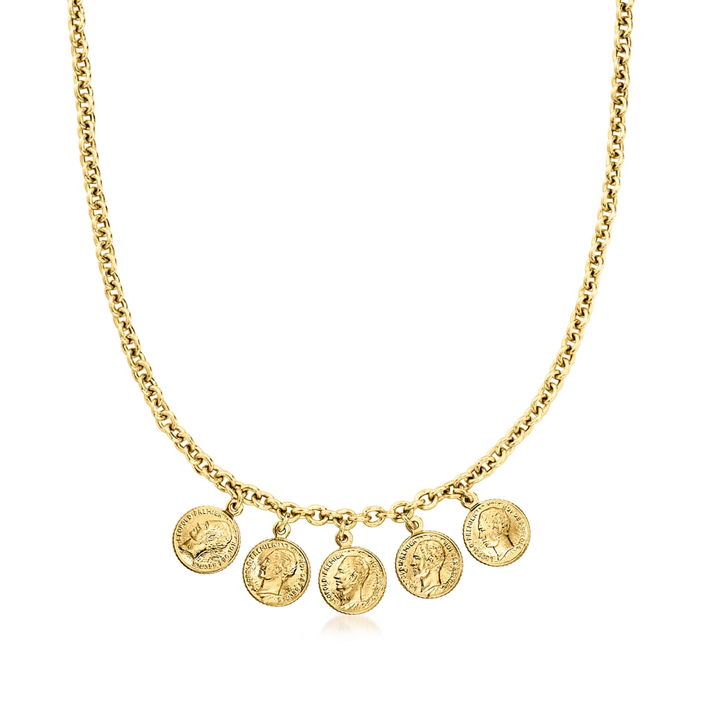 Zodiac Coin Necklace *18k Gold-plated – Gabi The Label