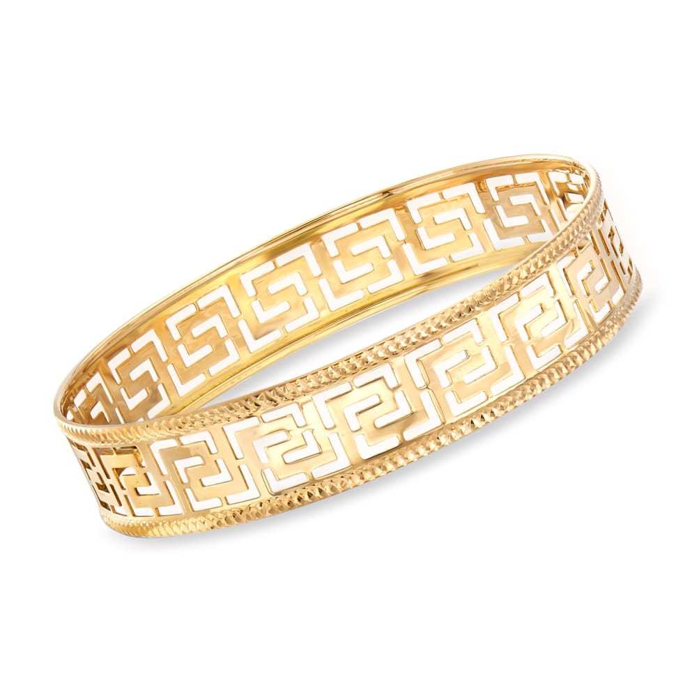 Gold Bracelet 001-440-00157 14KY - Gold Bracelets, P.J. Rossi Jewelers