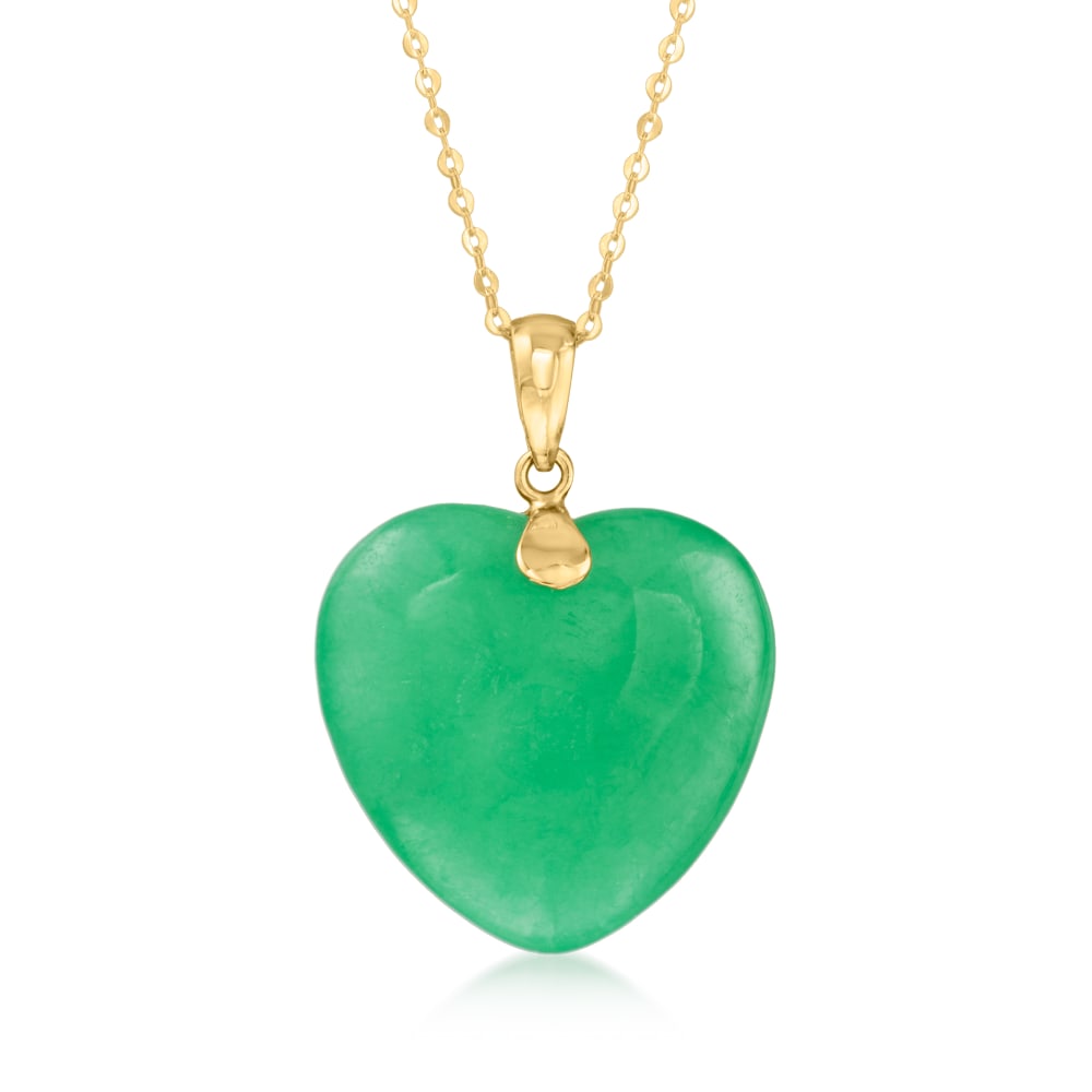 Heart jade pendant 2025