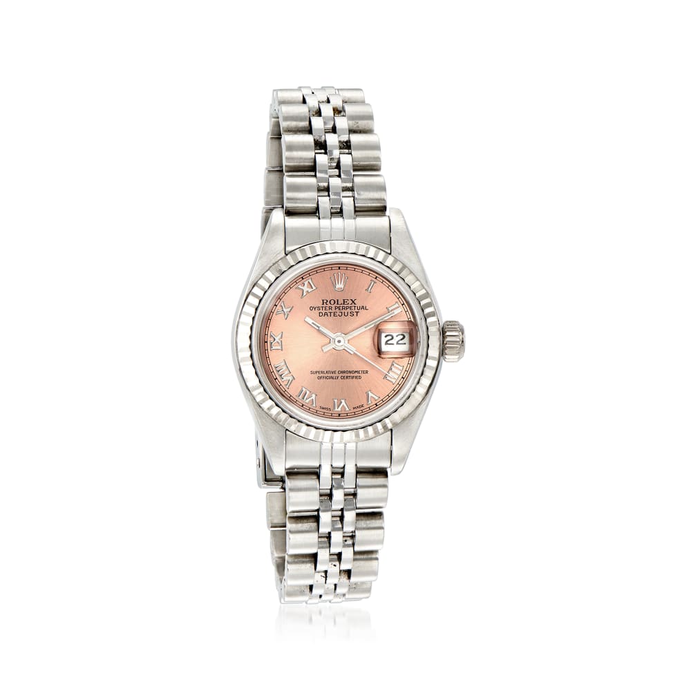 Datejust white gold 2025 and stainless steel automatic