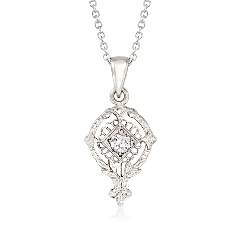 Antique white shop gold necklaces