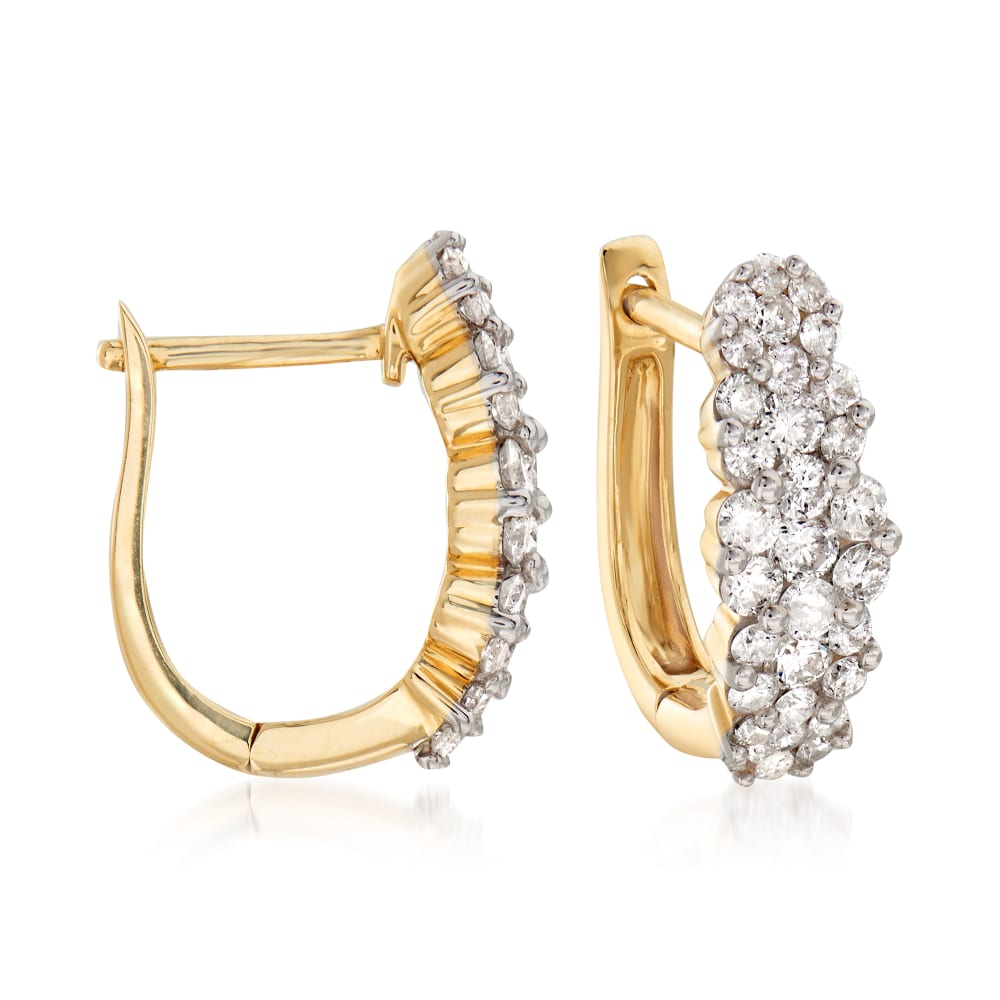 Ross simons sales huggie earrings