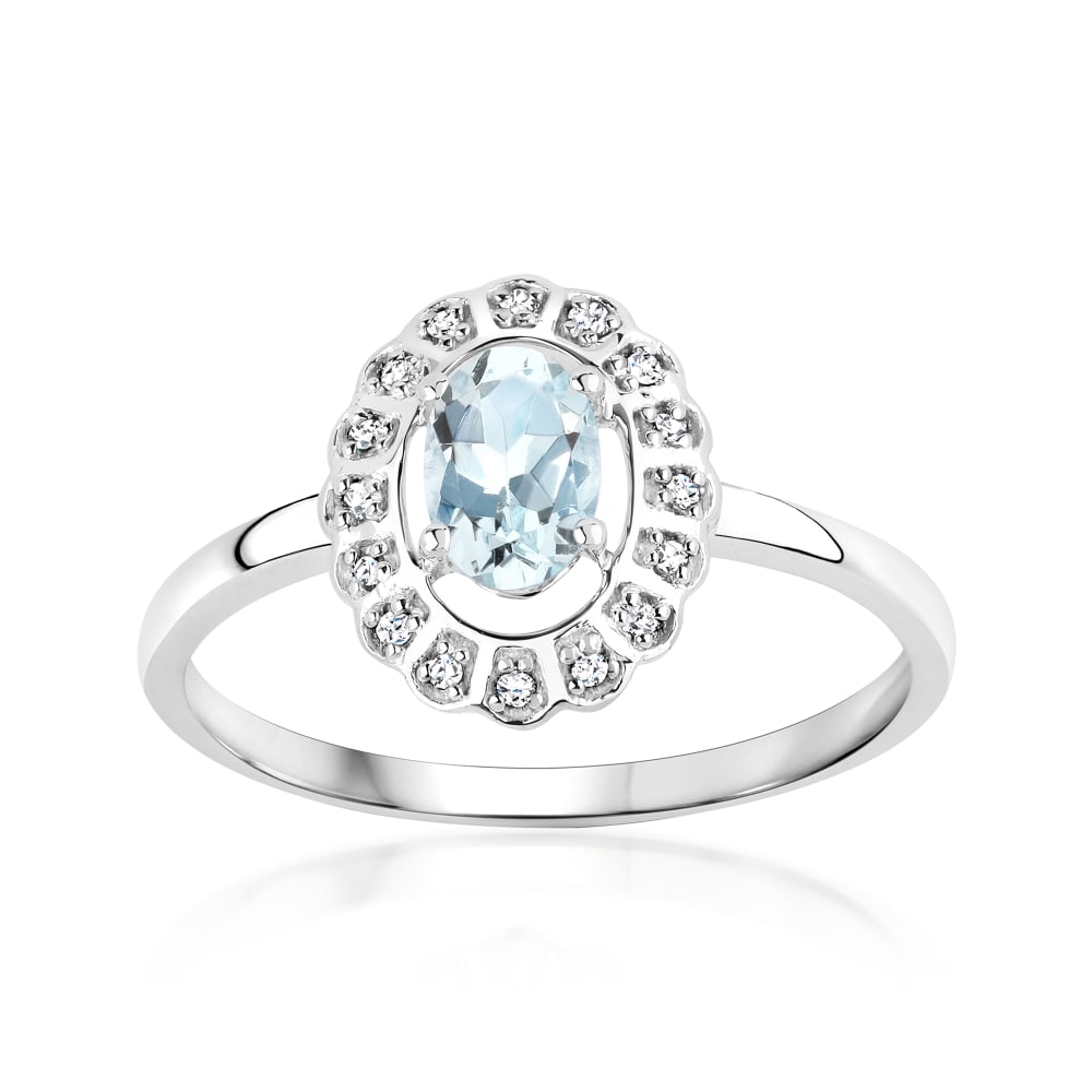 30 carat best sale aquamarine ring