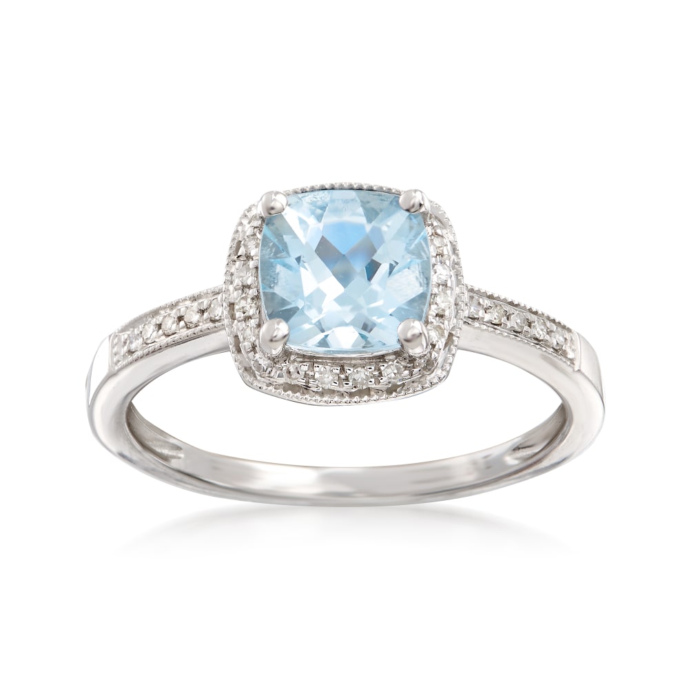 7 Carat No Heat Green Aquamarine Ring Vintage Platinum Mount | Aquamarine  ring vintage, Colored gemstone engagement ring, Green aquamarine ring