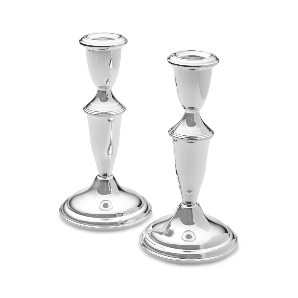 Empire sterling silver discount candlesticks