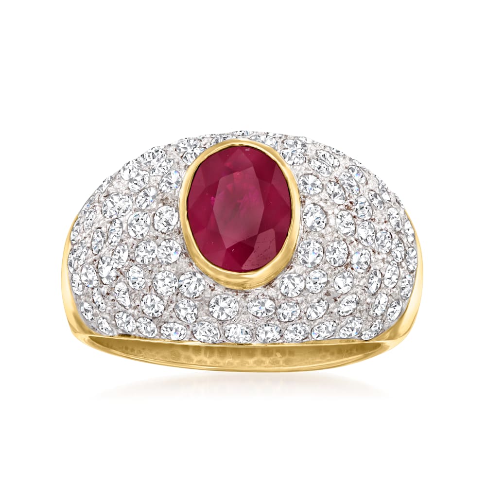 7 carat shop ruby ring