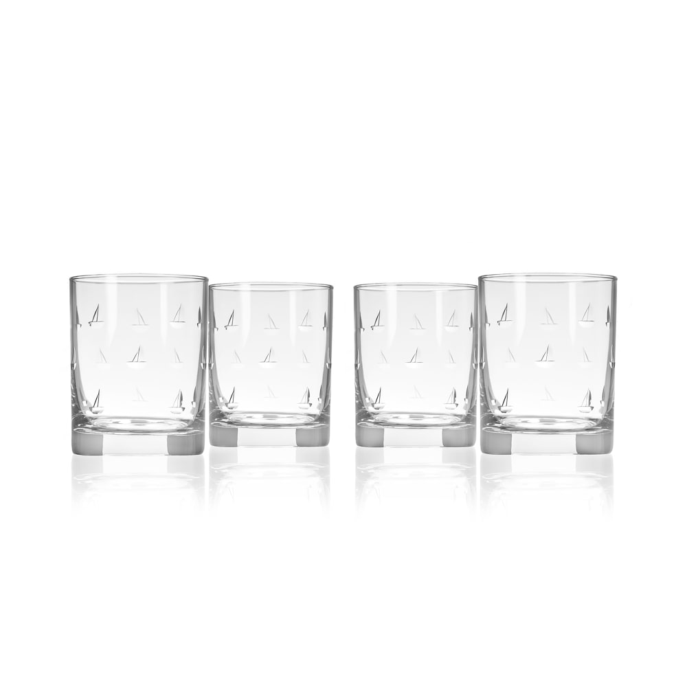 Sailing Wine Glasses - Set of 4 by ROLF glass