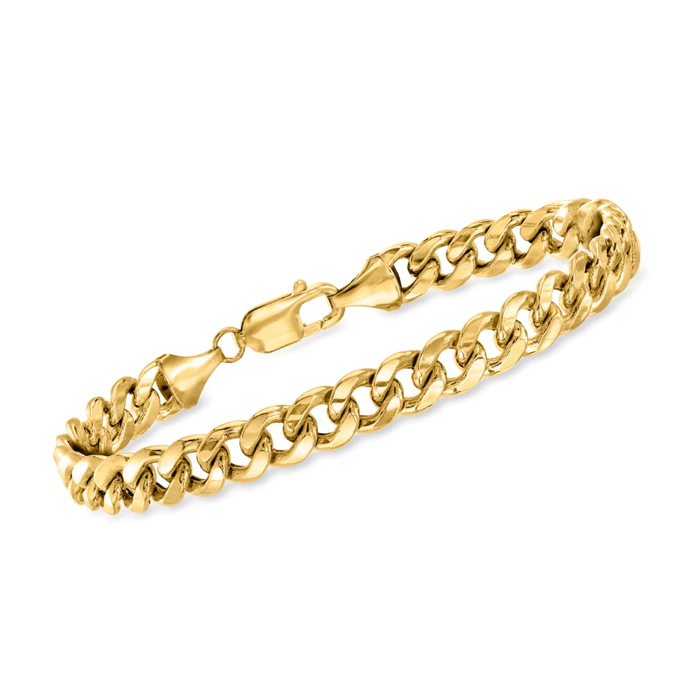 Solid Gold ID Bracelet- Eriness Jewelry