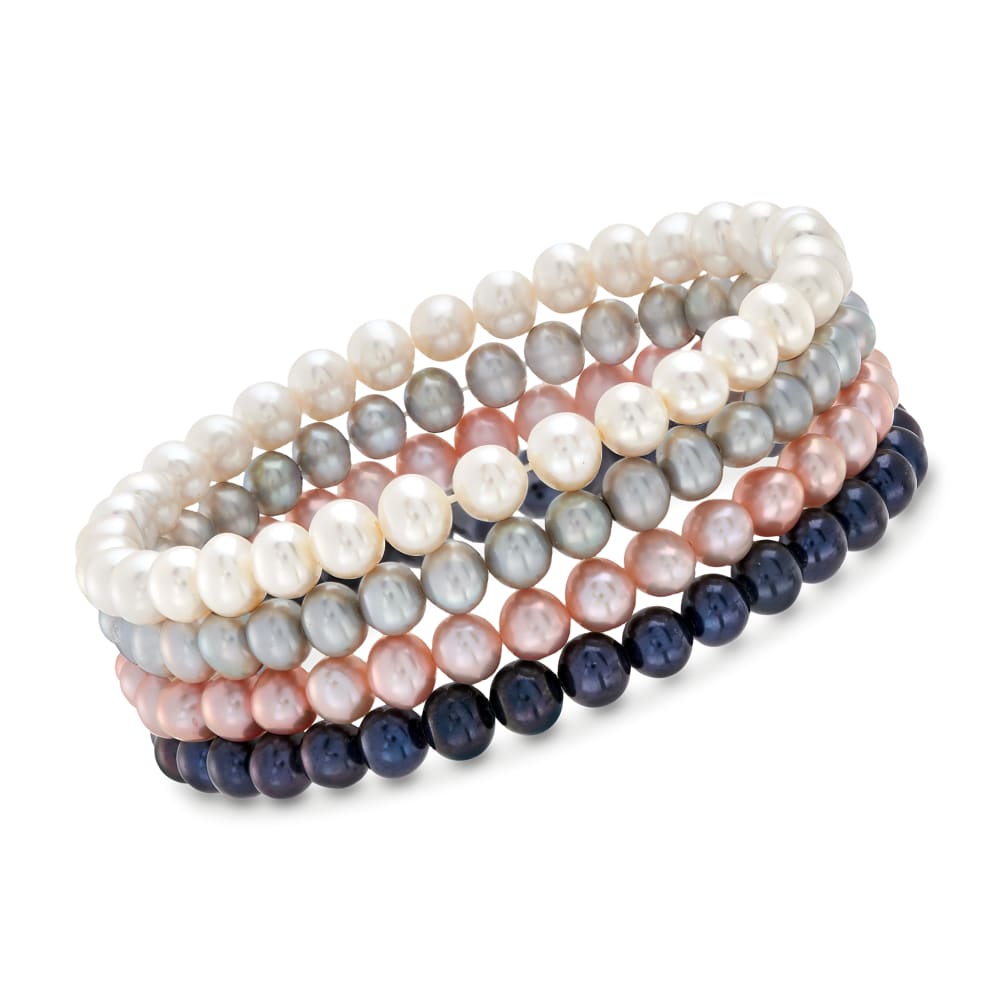 Pearl Bracelets Tutorials- Bead Along - YouTube