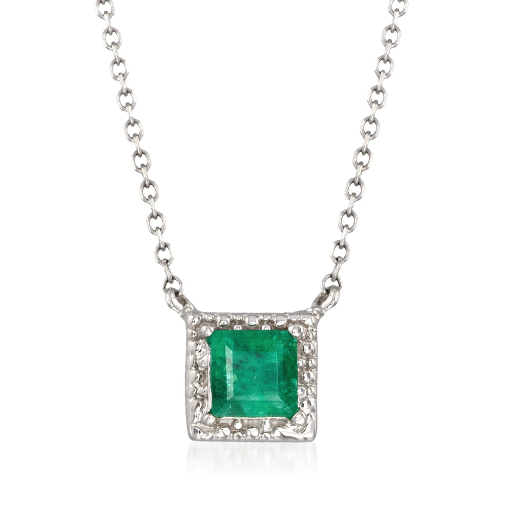 Ross simons shop emerald necklace