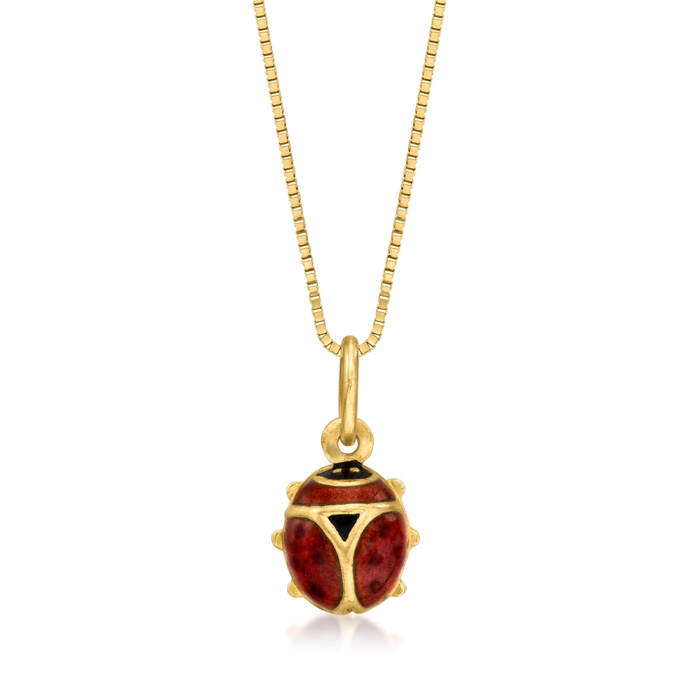 Ladybug Charm Necklace – CristinaV