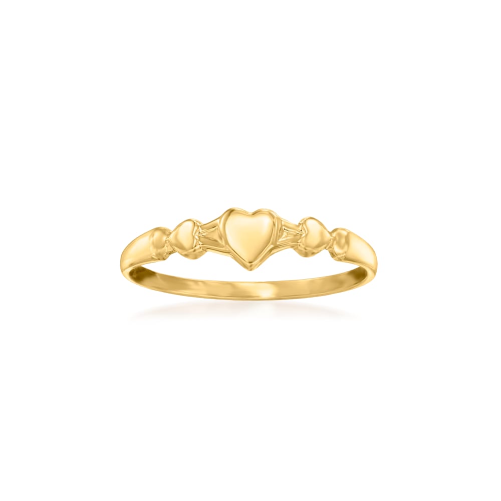Senco Gold & Diamonds Grandeur Bow Gold Baby Ring : Amazon.in: Jewellery