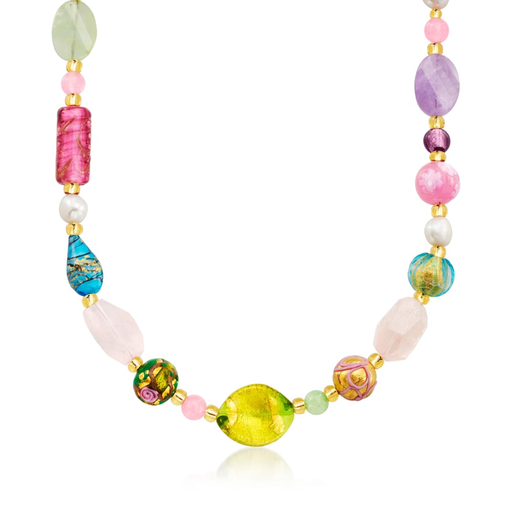 Multi Opal Beaded Necklace – Carly Waters Designs