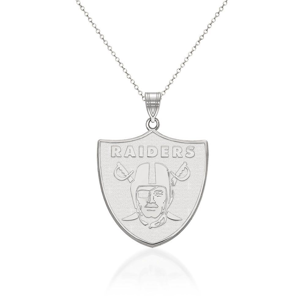 Raiders silver hotsell pendant