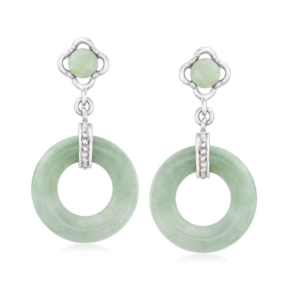 Ross simons jade best sale earrings