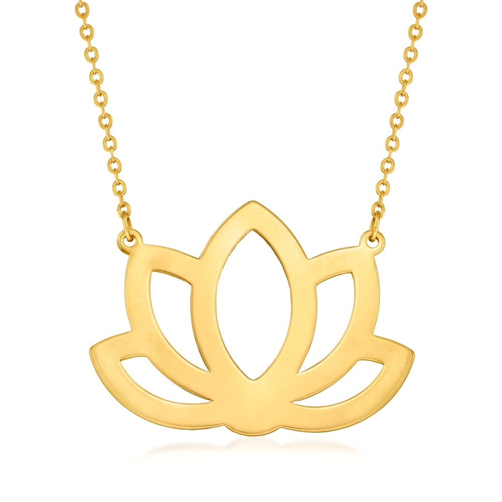 Sterling Silver Spiral Lotus Necklace – Dandelion Jewelry