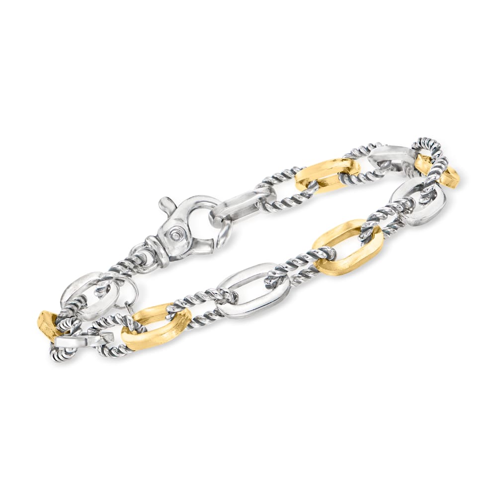 Phillip gavriel italian cable link sale bracelet