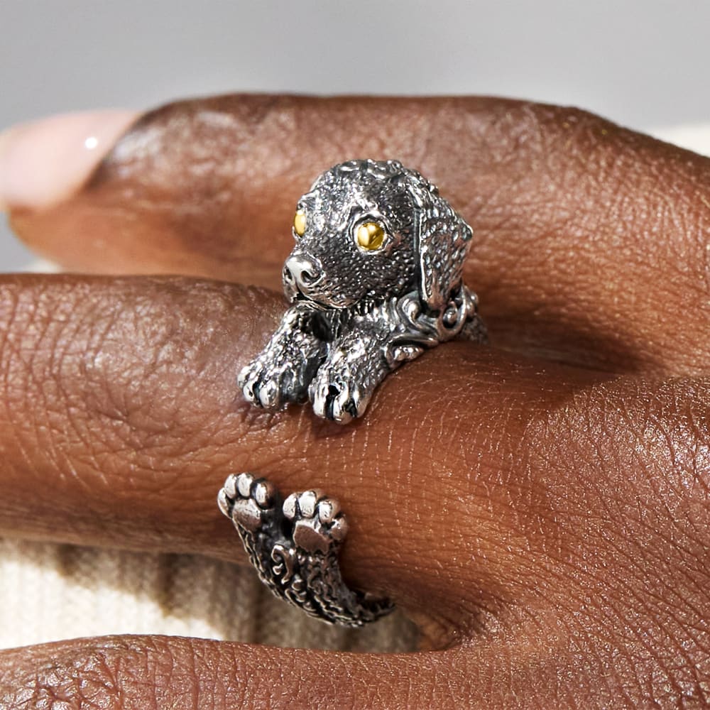 Dog top wrap ring