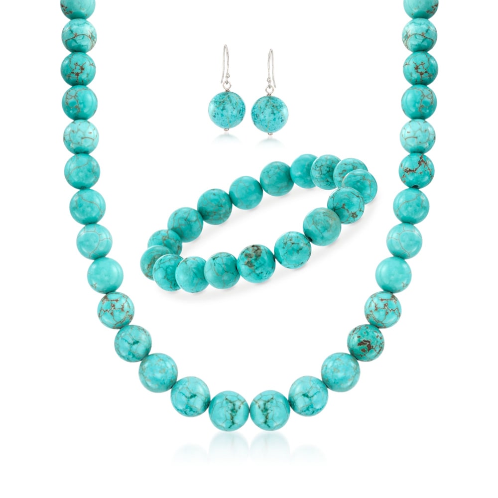 Simulated turquoise jewelry new arrivals
