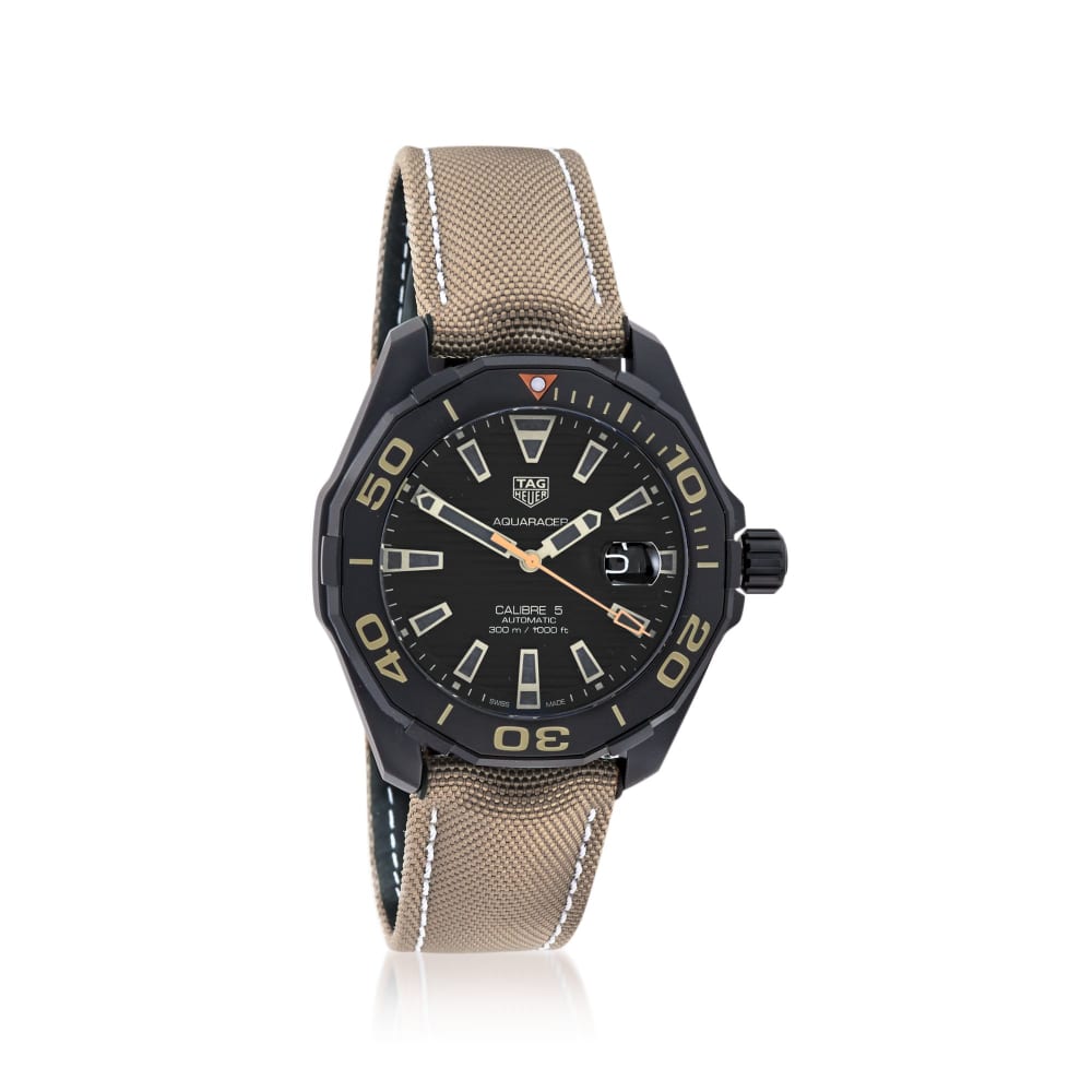 TAG Heuer Aquaracer Men s 43mm Stainless Steel and Titanium