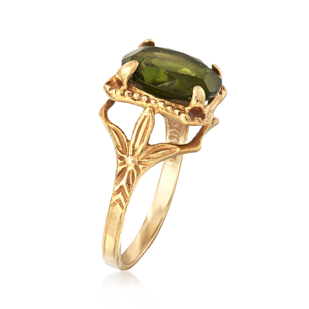 C. Vintage 2.60 Carat Ring in 14kt Yellow Gold | Ross-Simons