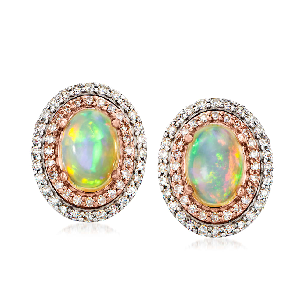 Ross simons opal earrings clearance