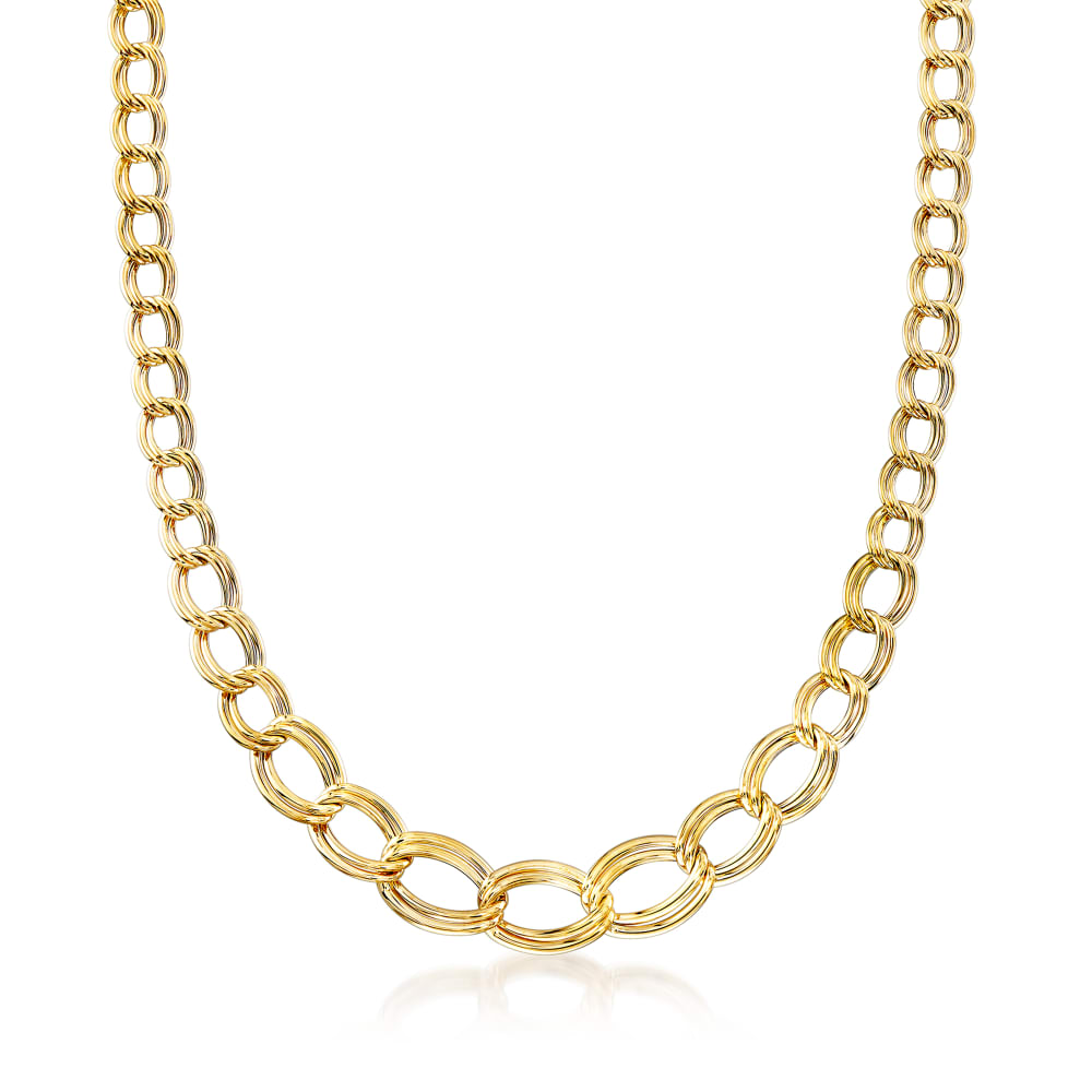 Ross simons hot sale gold necklace