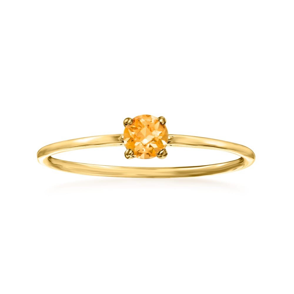 14k White Gold .20 Carat Diamond Band Ring Stackable Size 7 - Ruby Lane