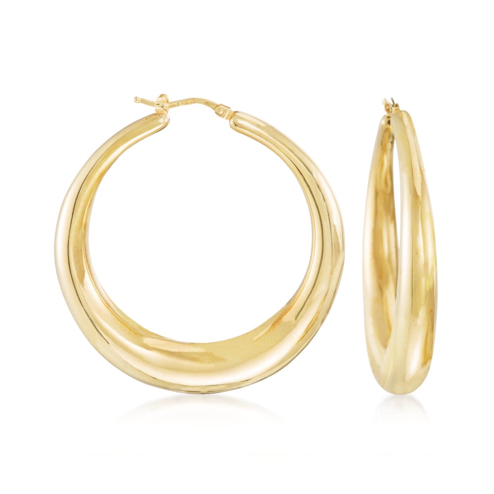 Graduated 2024 hoop earrings