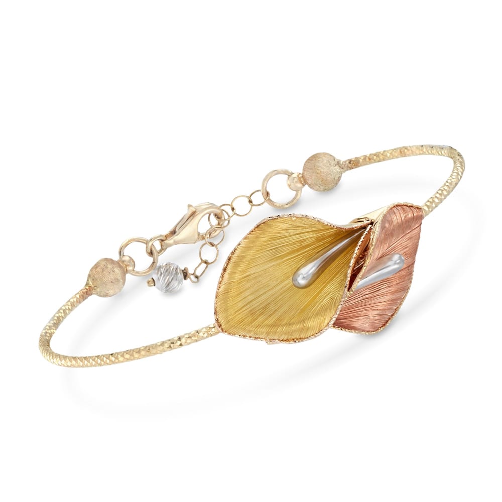 Calla online lily bracelet