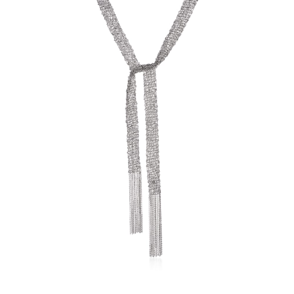 Gal 1/4 Mesh Necklace Sterling Silver
