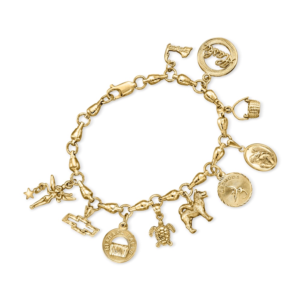 Amazon.com: Ross-Simons Italian Sterling Silver Miraculous Medal Charm  Bracelet. 8 inches: Clothing, Shoes & Jewelry