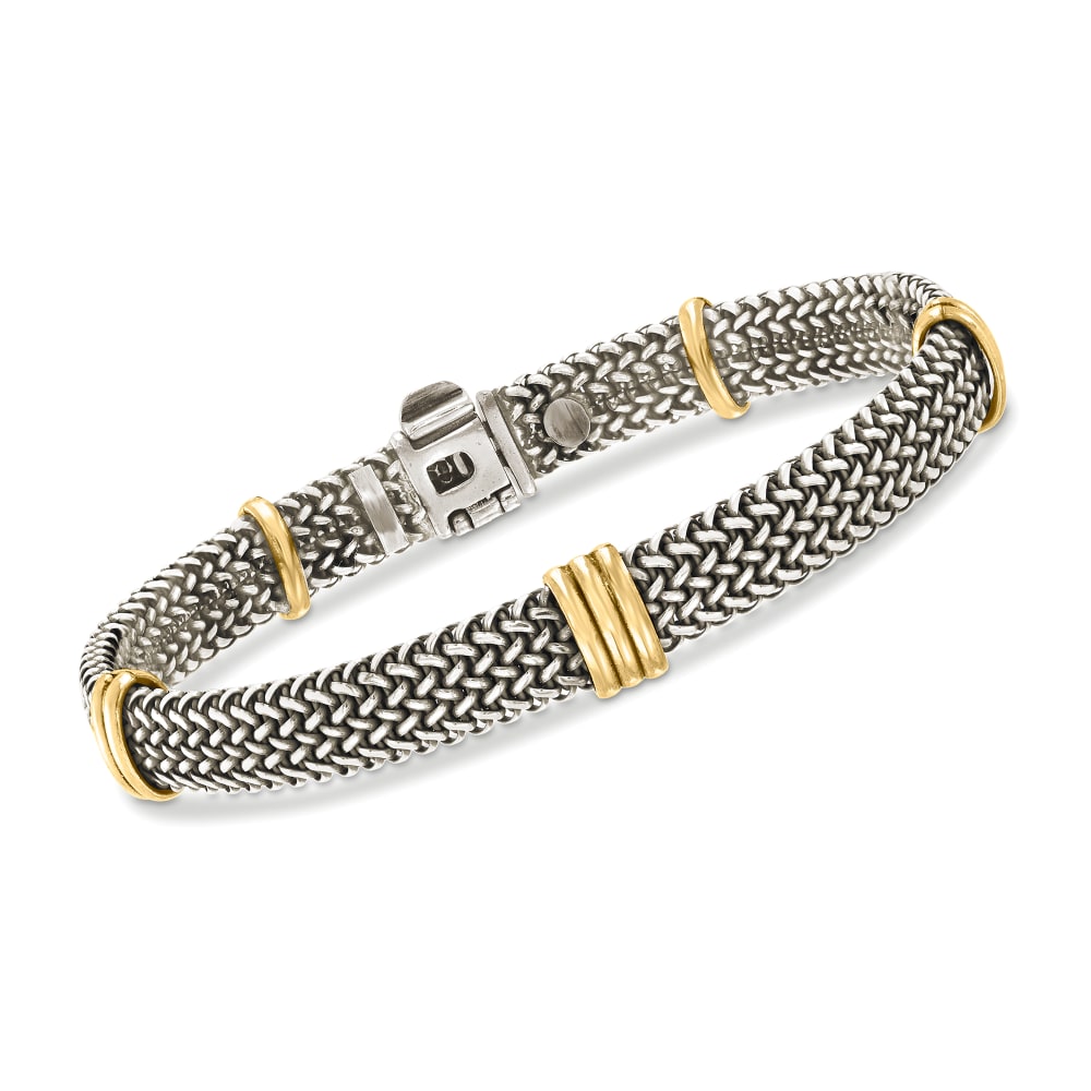 Gold Figaro Link Bracelets | Solid Italian Gold – Liry's Jewelry